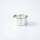 WAKAN SILVER SMITH - 12mm Matte ring  - SILVER