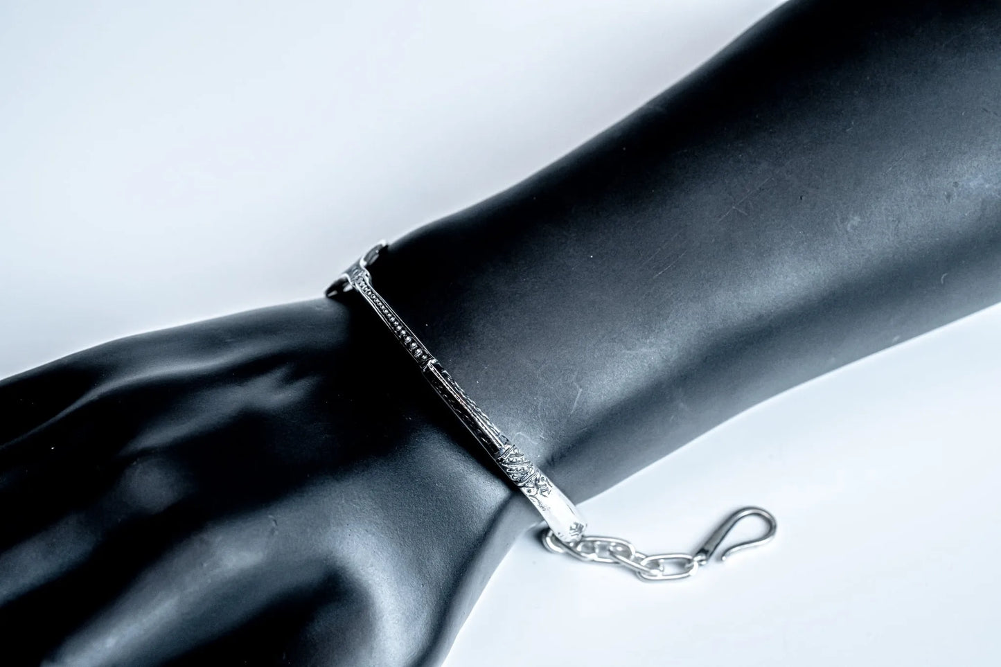WAKAN SILVER SMITH - Antique fork bracelet - SILVER
