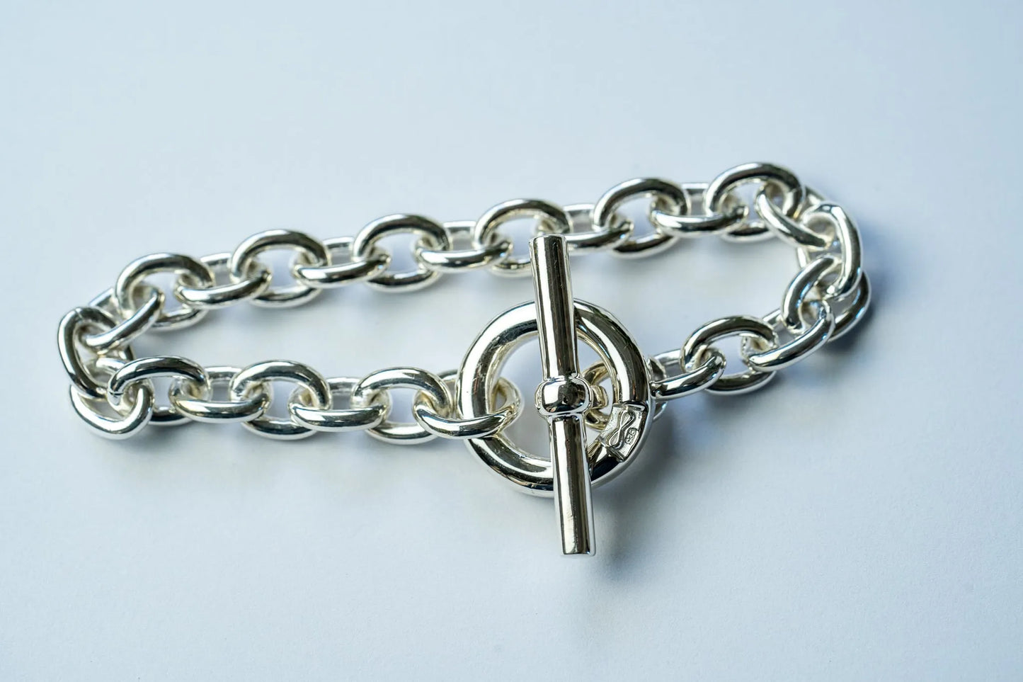 WAKAN SILVER SMITH - Hook connect bracelet (Medium) - SILVER