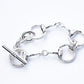 WAKAN SILVER SMITH - Horse bit bracelet (double) - SILVER