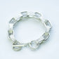 WAKAN SILVER SMITH - Arabesque Hopi chain bracelet - SILVER