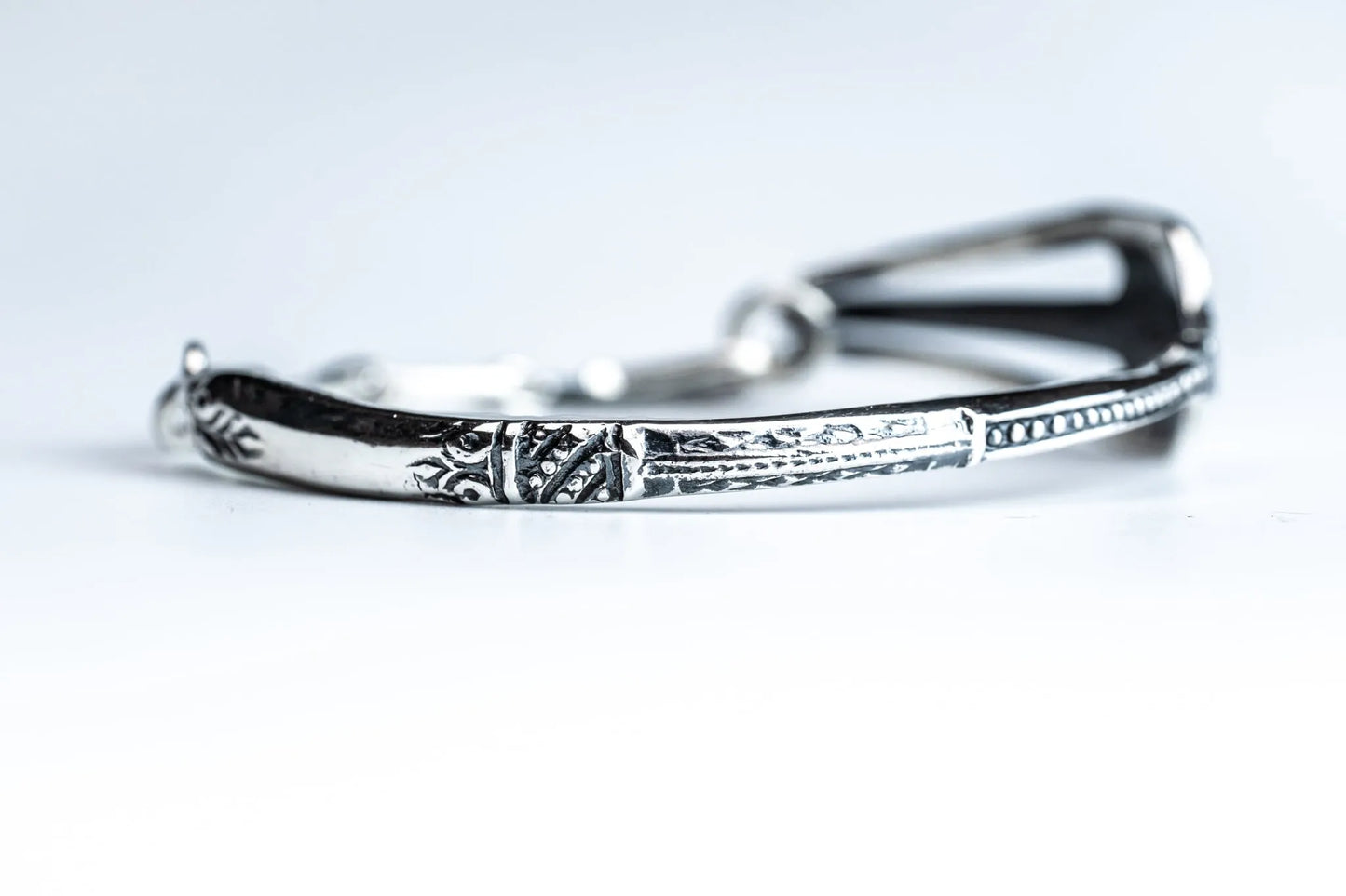 WAKAN SILVER SMITH - Antique fork bracelet - SILVER
