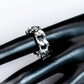 WAKAN SILVER SMITH - Gourmette(グルメット) Chain ring L - SILVER