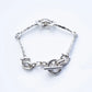 WAKAN SILVER SMITH - Horse bit bracelet (elongated) - SILVER