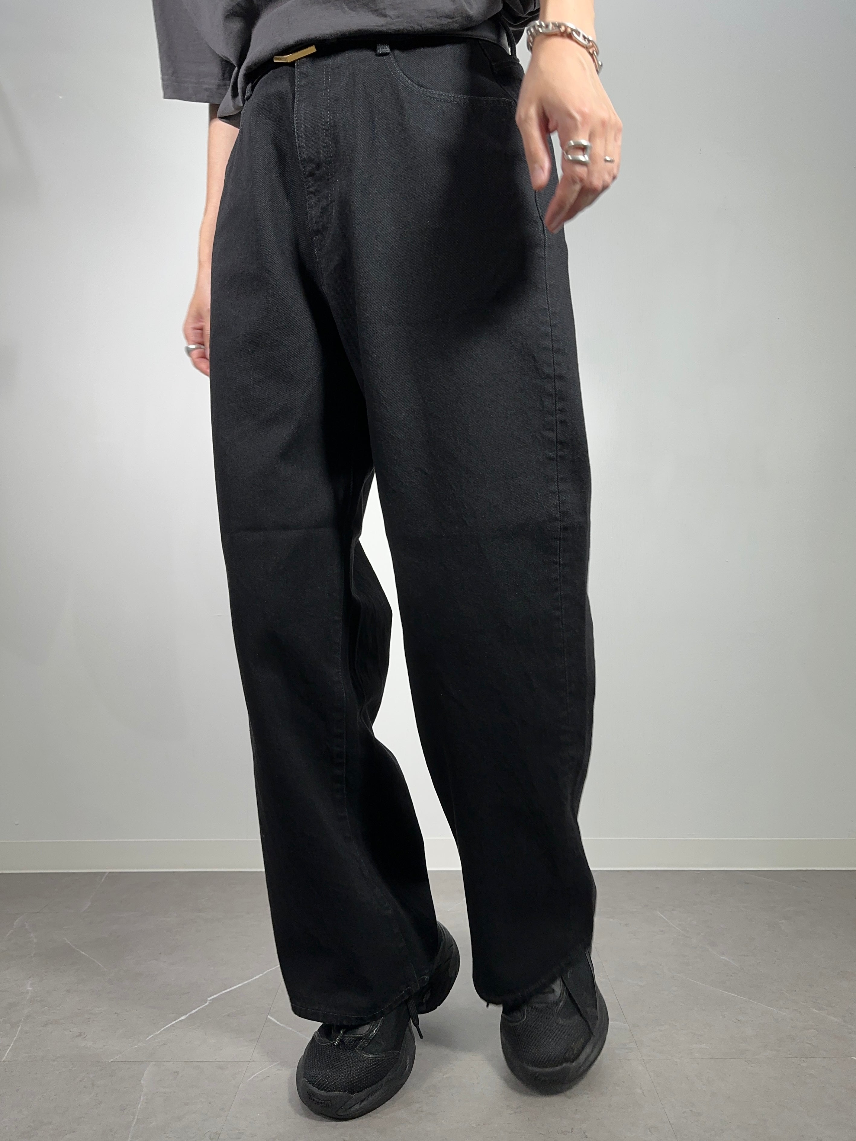 【新品タグ付】nakedgauge ASHLEY JEANS BLACK nakedgauge ASHLEY JEANS ”BLACK”［ブラック］ - Maiden Voyage