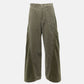 SimplyComplicated - CORD TWIST WORK PANTS - OLIVE