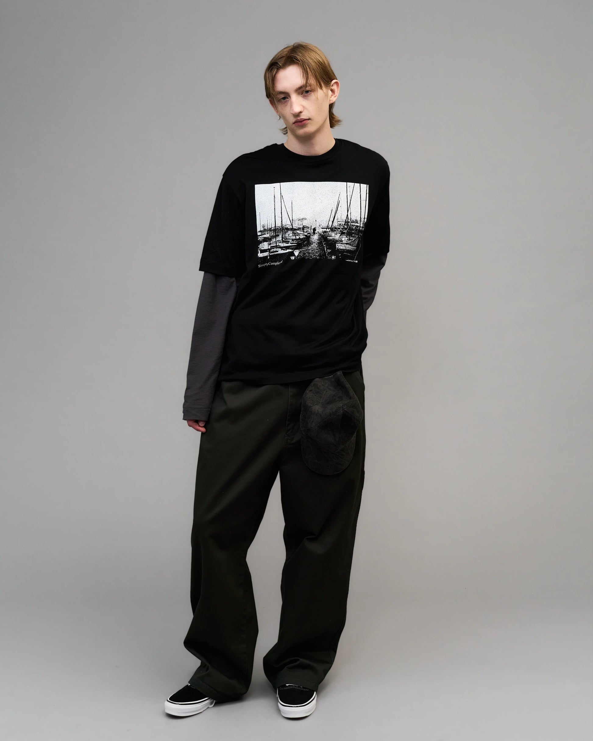 SimplyComplicated - ST WORK PANTS - MOSS – un