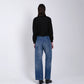 TANAKA - JERSEY CARDIGAN - BLACK HERRINGBONE