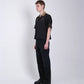 TANAKA - BOWLING SHIRT - BLACK(EMBROIDERY)