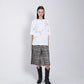 TANAKA - THE BOXY TEE - WHITE(EMBROIDERY)