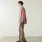 SimplyComplicated - RAW EDGE CHECK SHIRT - RED CHECK