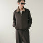 SimplyComplicated - EVERYDAY VIRGIN WOOL SHIRT JACKET - CHARCOAL