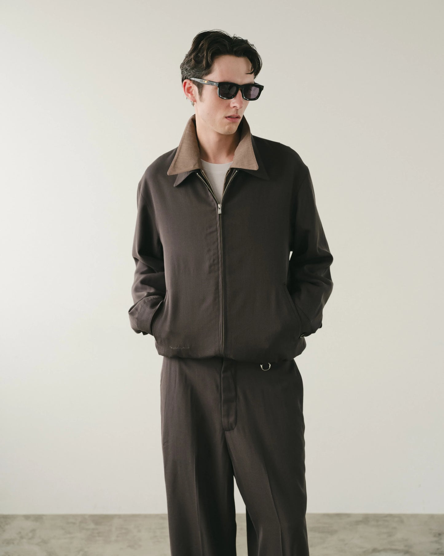 SimplyComplicated - EVERYDAY VIRGIN WOOL SHIRT JACKET - CHARCOAL