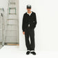 SimplyComplicated - MARBELT TROUSERS - BLACK