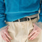 SimplyComplicated - V NECK LIGHT KNIT SWEATER - VIVID BLUE