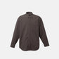 SimplyComplicated - FRAME NYLON SHIRT - DK.BROWN