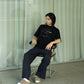 SimplyComplicated - CHAIR TEE - BLACK