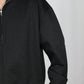 KANEMASA PHIL. - Ex. un Glittery Zip Sweat - BLACK
