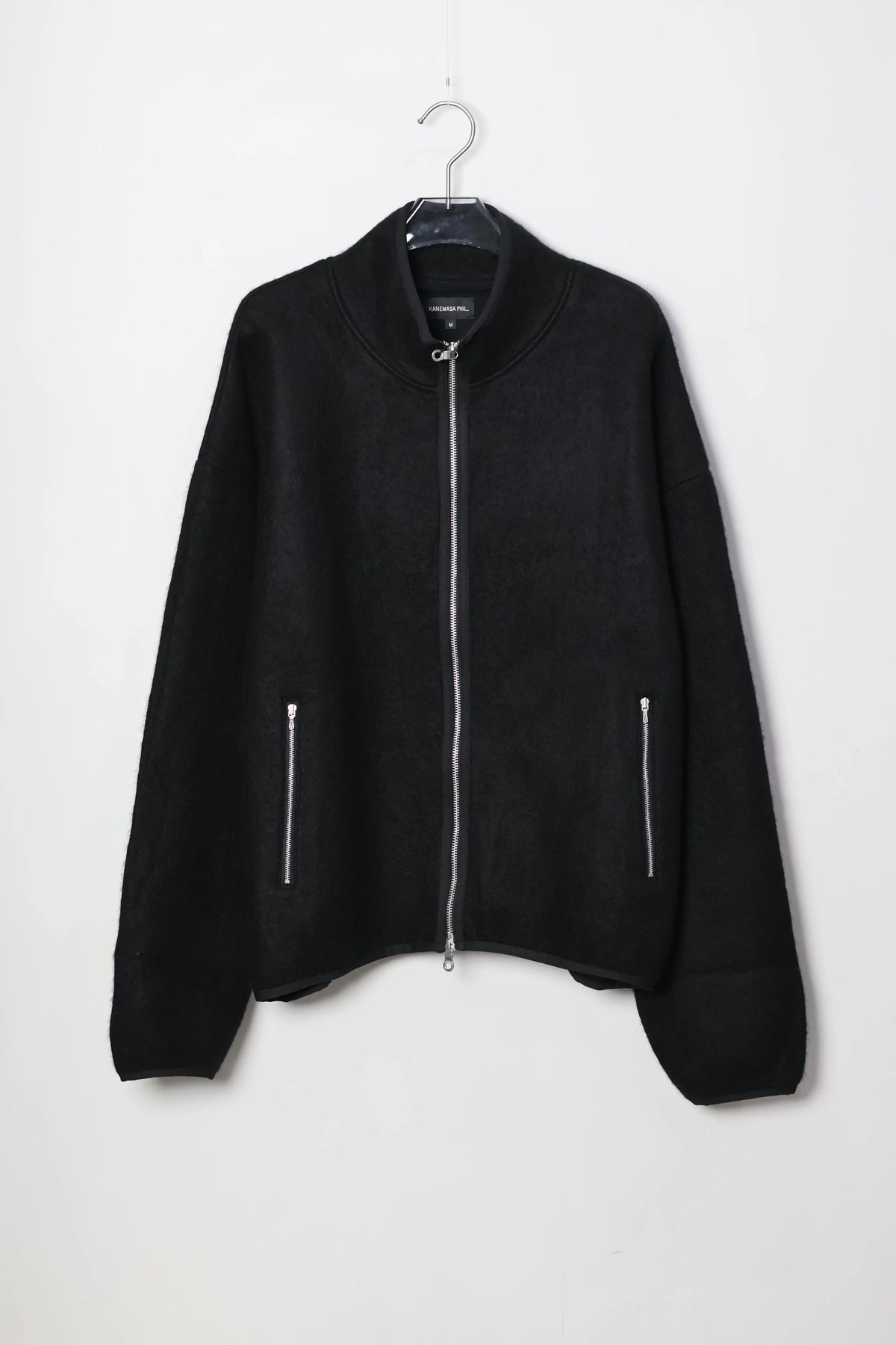 KANEMASA PHIL. - 5G×22G Cashmere Fur Blouson - BLACK