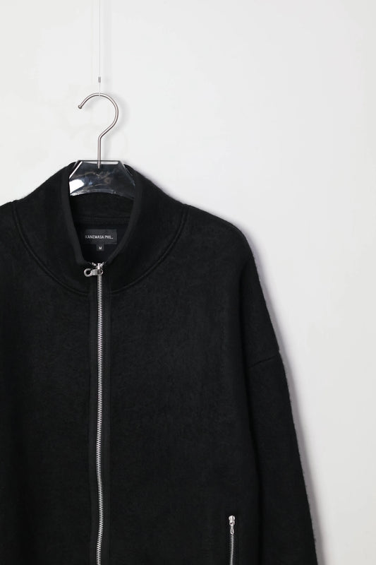 KANEMASA PHIL. - 5G×22G Cashmere Fur Blouson - BLACK