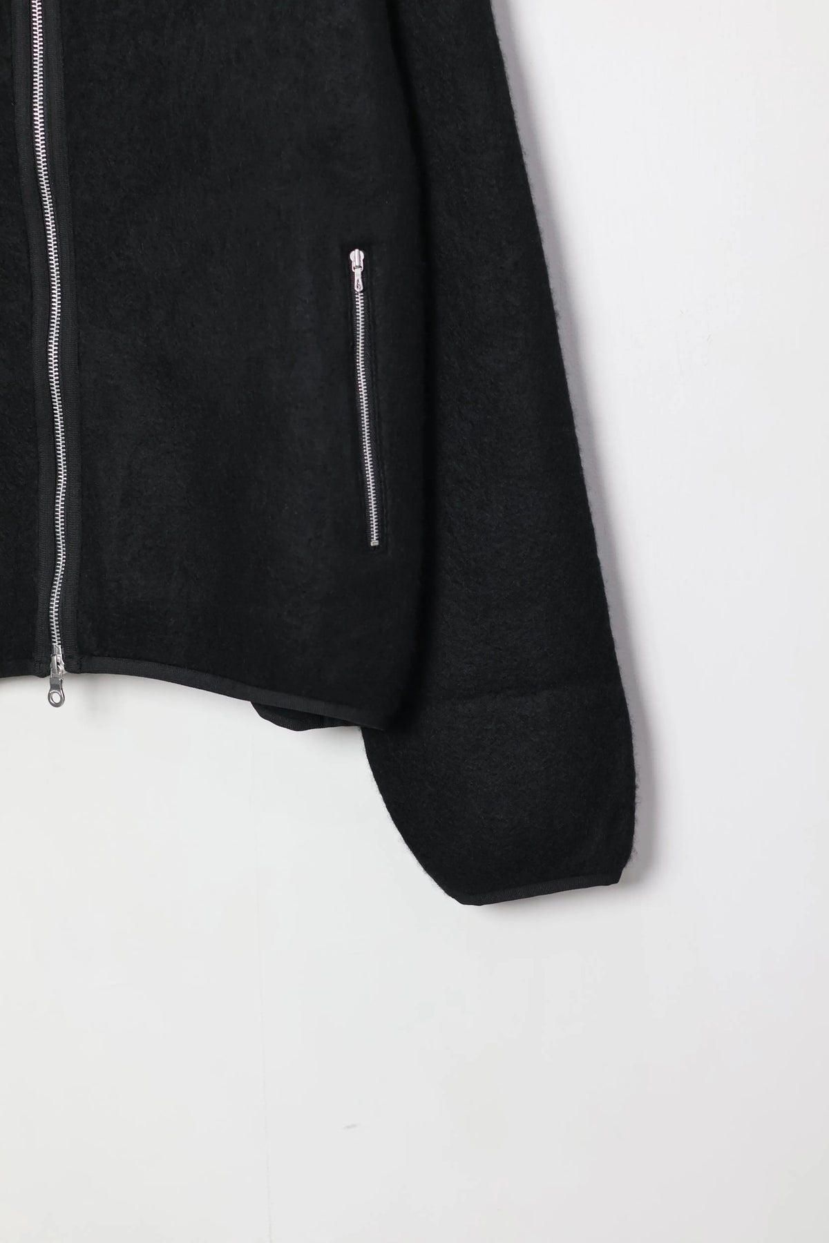KANEMASA PHIL. - 5G×22G Cashmere Fur Blouson - BLACK