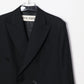 INSCRIRE - Wool Gabardine Double-Brested Jacket - BLACK