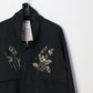 TANAKA - TRACK HALF COAT - BLACK(FLOWER)