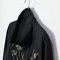 TANAKA - TRACK HALF COAT - BLACK(FLOWER)