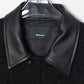 08sircus - Wool tweed coverall - BLACK
