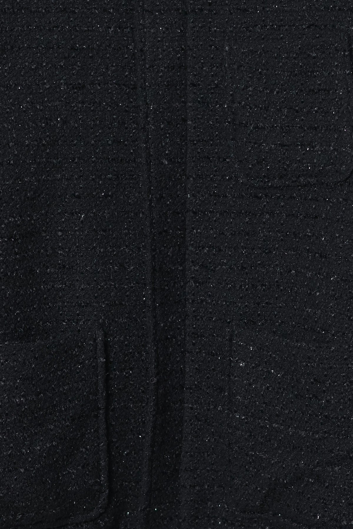 08sircus - Wool tweed coverall - BLACK