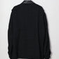 08sircus - Wool tweed coverall - BLACK
