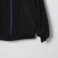 JOHN MASON SMITH / JANE SMITH - NYLON TASLAN REVERSIBLE SHELLED FLEECE JACKET - BLACK