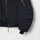 JOHN MASON SMITH / JANE SMITH - 40d NYLON TAFFETA TACTICAL ZIP BLOUSON - BLACK
