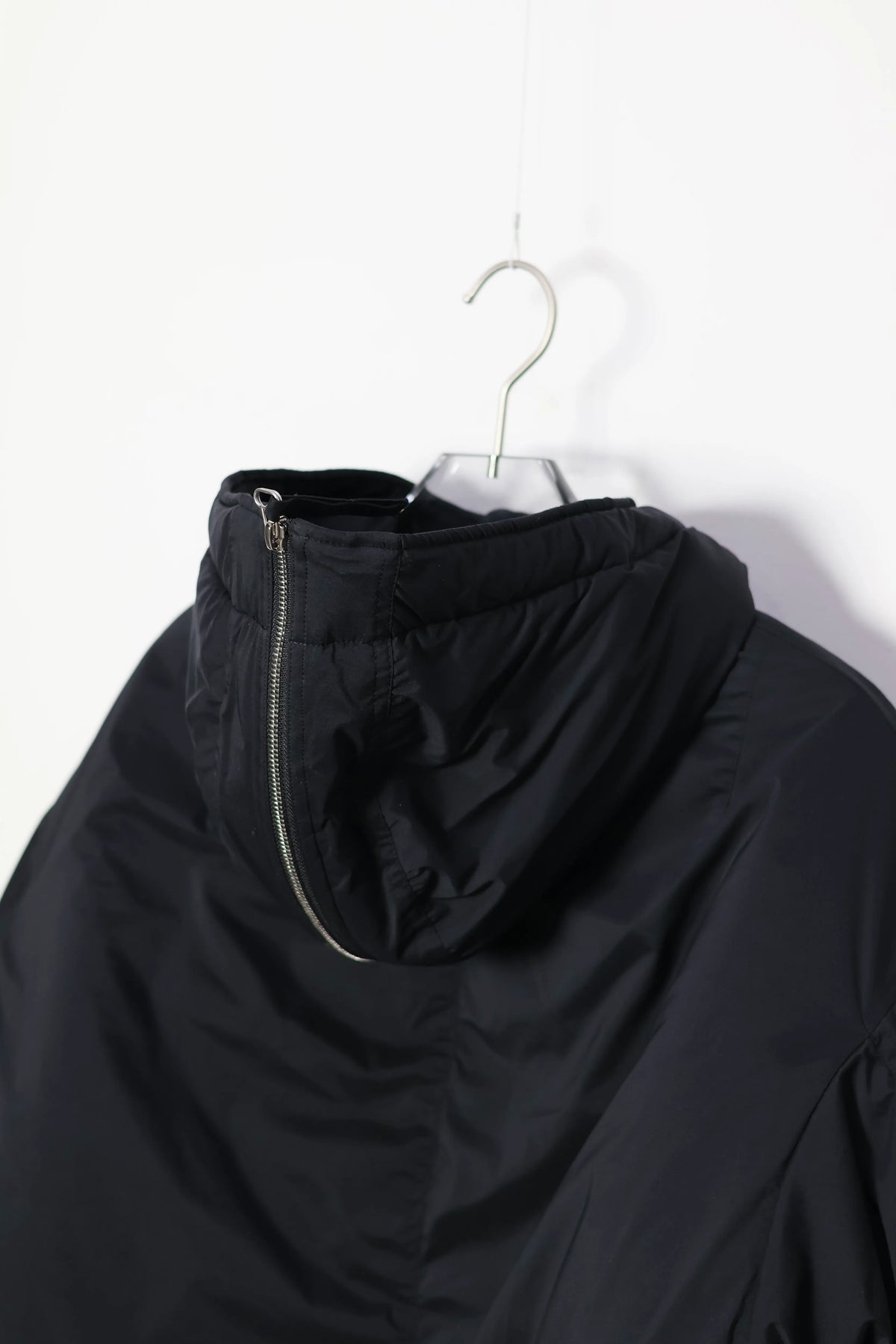 JOHN MASON SMITH / JANE SMITH - 40d NYLON TAFFETA TACTICAL ZIP BLOUSON - BLACK