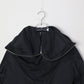 JOHN MASON SMITH / JANE SMITH - 40d NYLON TAFFETA TACTICAL ZIP BLOUSON - BLACK