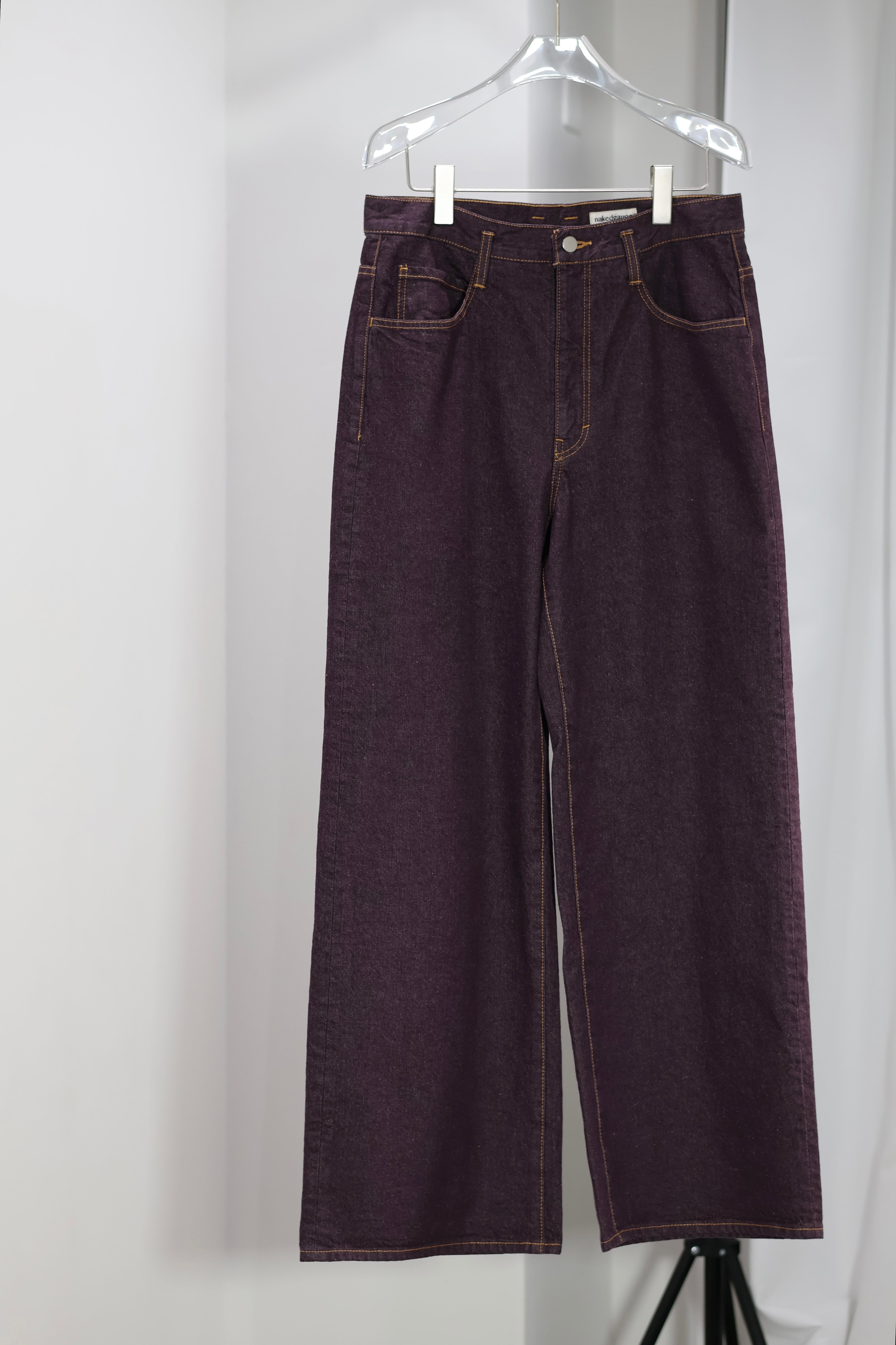 nakedgauge - COLOR DENIM ROBERTS - PURPLE – un