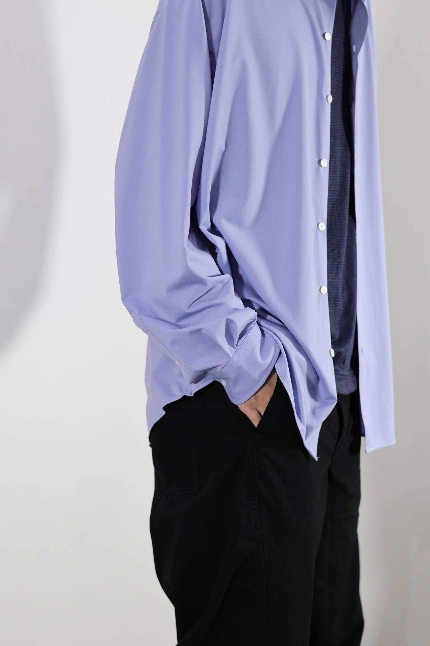 KANEMASA PHIL. - 46G Atmosphere Shirt - PURPLE(Zenith Purple)