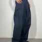 JOHN MASON SMITH / JANE SMITH 14.5oz DENIM IN TUCK COMFORT TAPERED PANTS - INDIGO ONE WASH