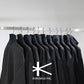 KANEMASA PHIL. - Ex. un Glittery Zip Sweat - BLACK