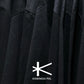 KANEMASA PHIL. - Ex. un Glittery Zip Sweat - BLACK