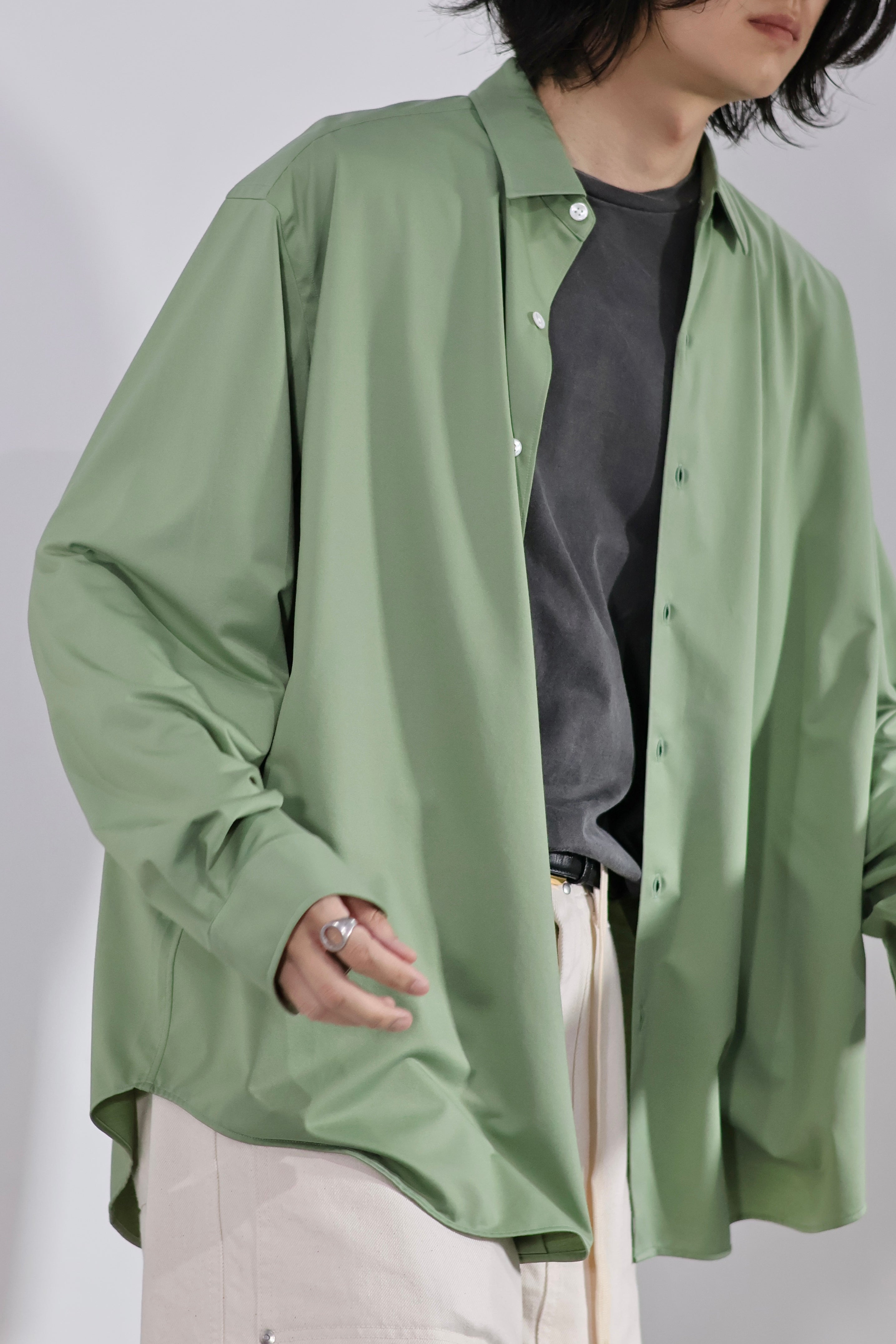 KANEMASA PHIL 46GAtmosphere Shirt カーキS KANEMASA PHIL 46GAtmosphere Shirt カーキS - メルカリ