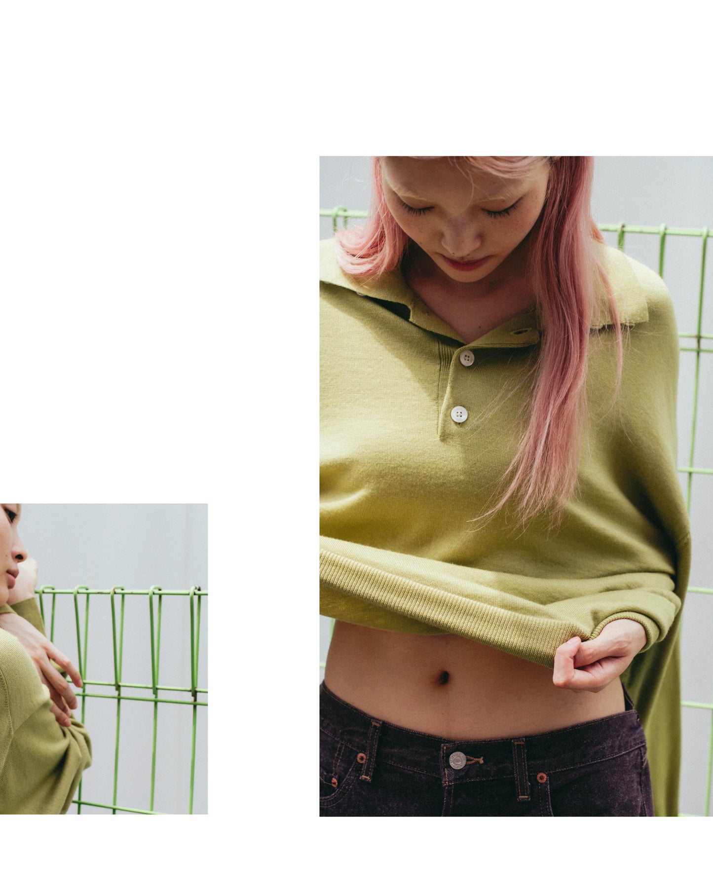 house of naked - LAMB WOOL 80POLO - MASTERD