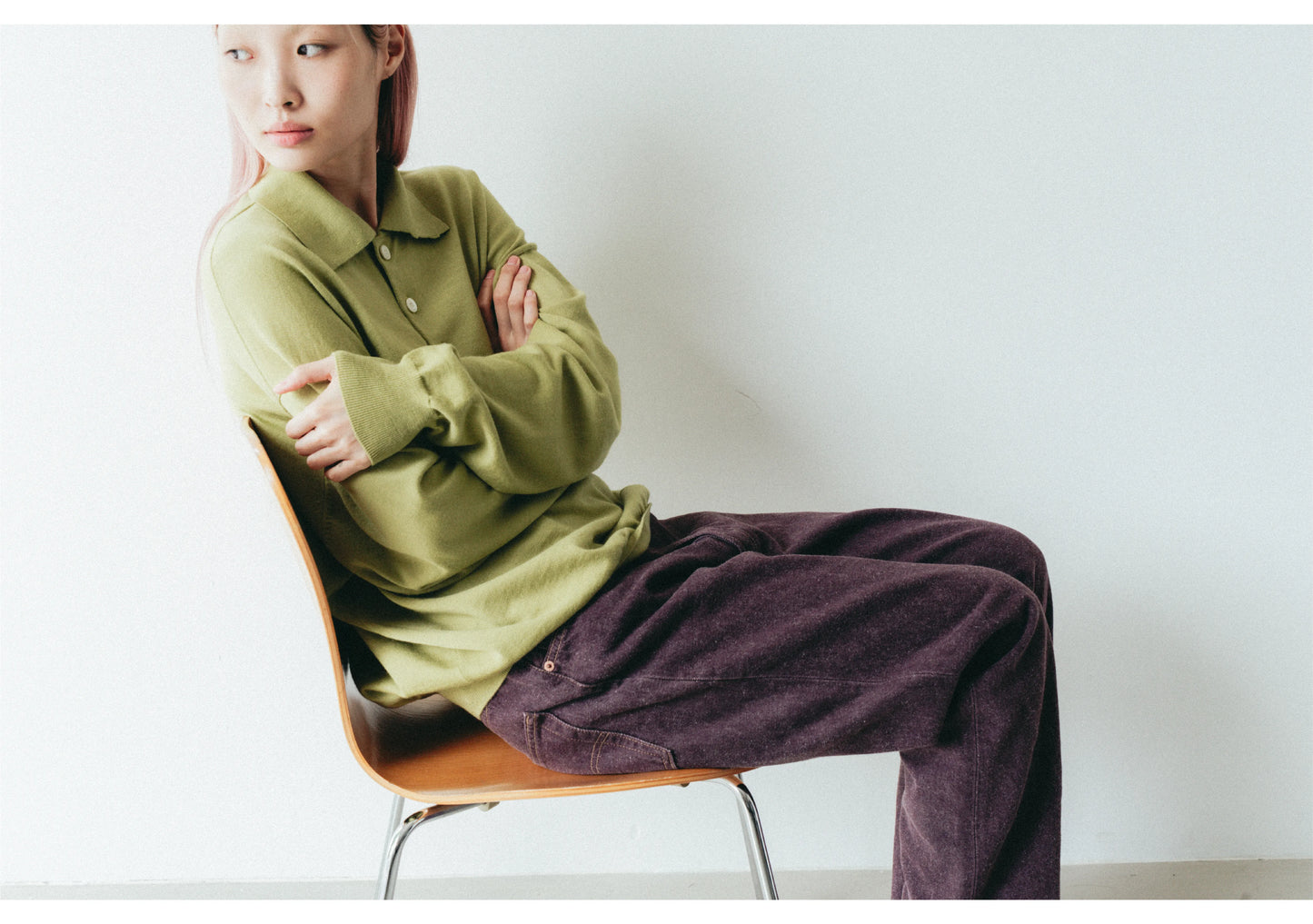 house of naked - LAMB WOOL 80POLO - MASTERD