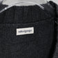 nakedgauge - COMFORT BLEND YARN JAPANESE BAND CARDIGAN - CHARCOAL