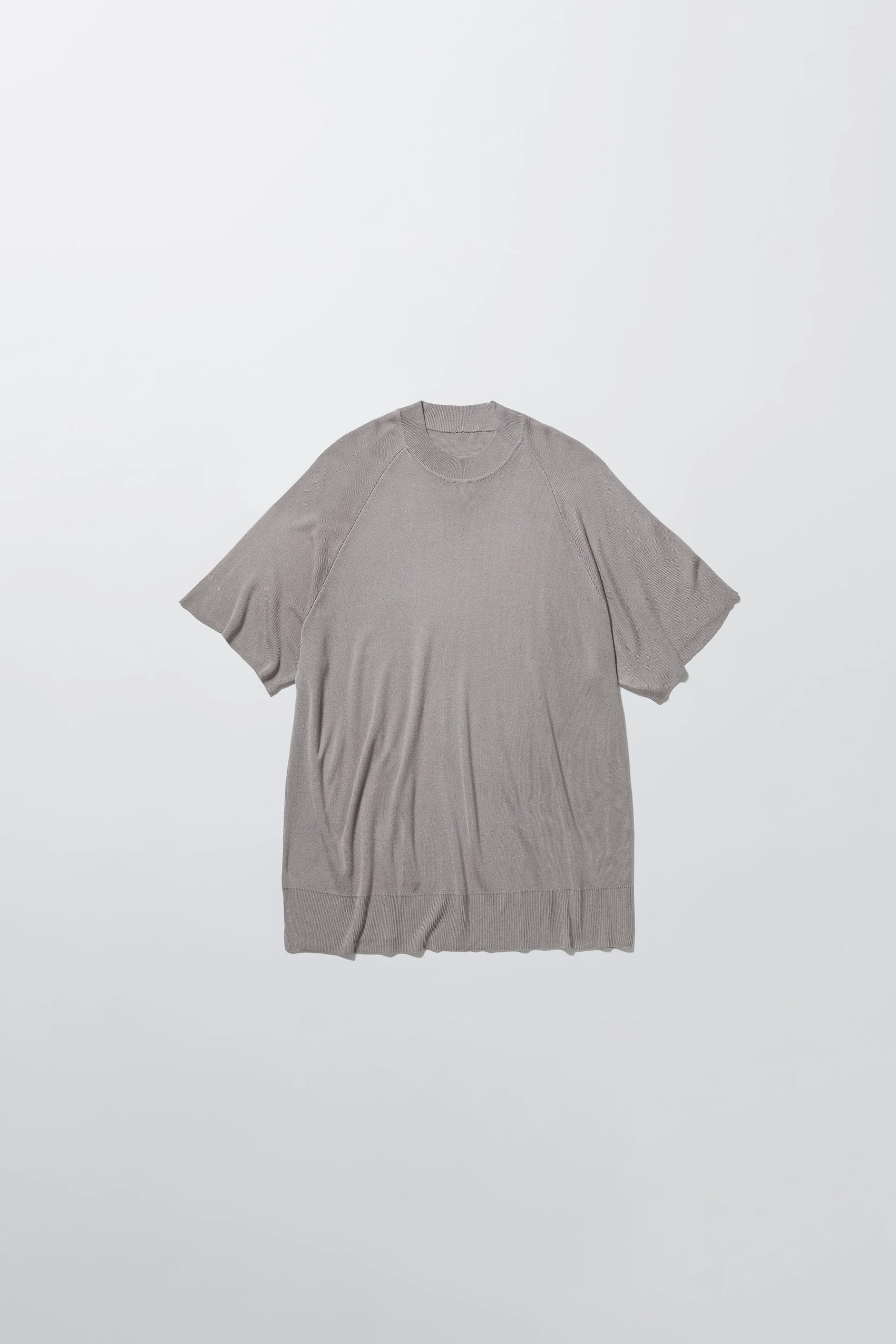 nakedgauge - RAGLAN CREW NECK SS - GRAY