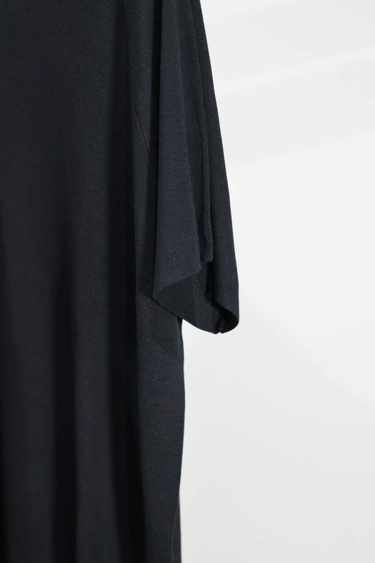 nakedgauge - RAGLAN CREW NECK SS - BLACK