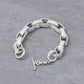 WAKAN SILVER SMITH - Arabesque Hopi chain bracelet - SILVER