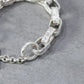WAKAN SILVER SMITH - Arabesque Hopi chain bracelet - SILVER