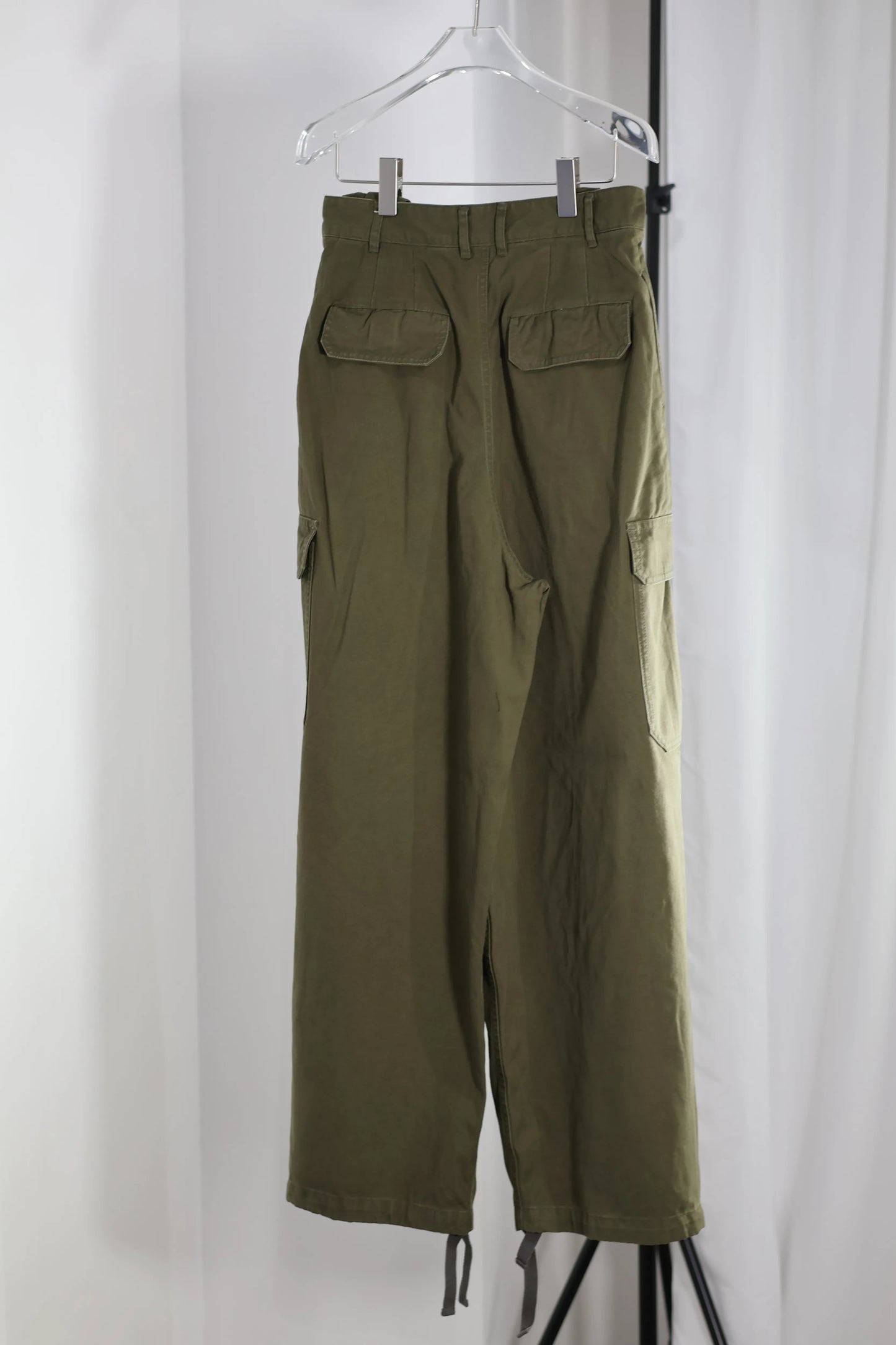 INSCRIRE - DUCK CARGO PANTS - KHAKI