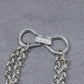 WAKAN SILVER SMITH - Horse bit bracelet L - SILVER